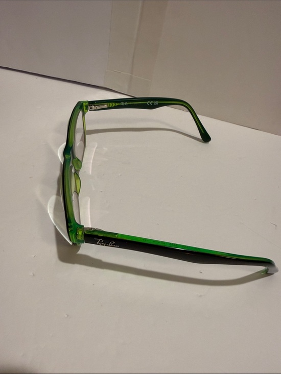 Ray-Ban  Green and Brown Translucent Frame Eyeglasses and case for juniors main image 14